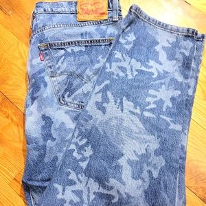 Levi's coho creek camouflage jeans